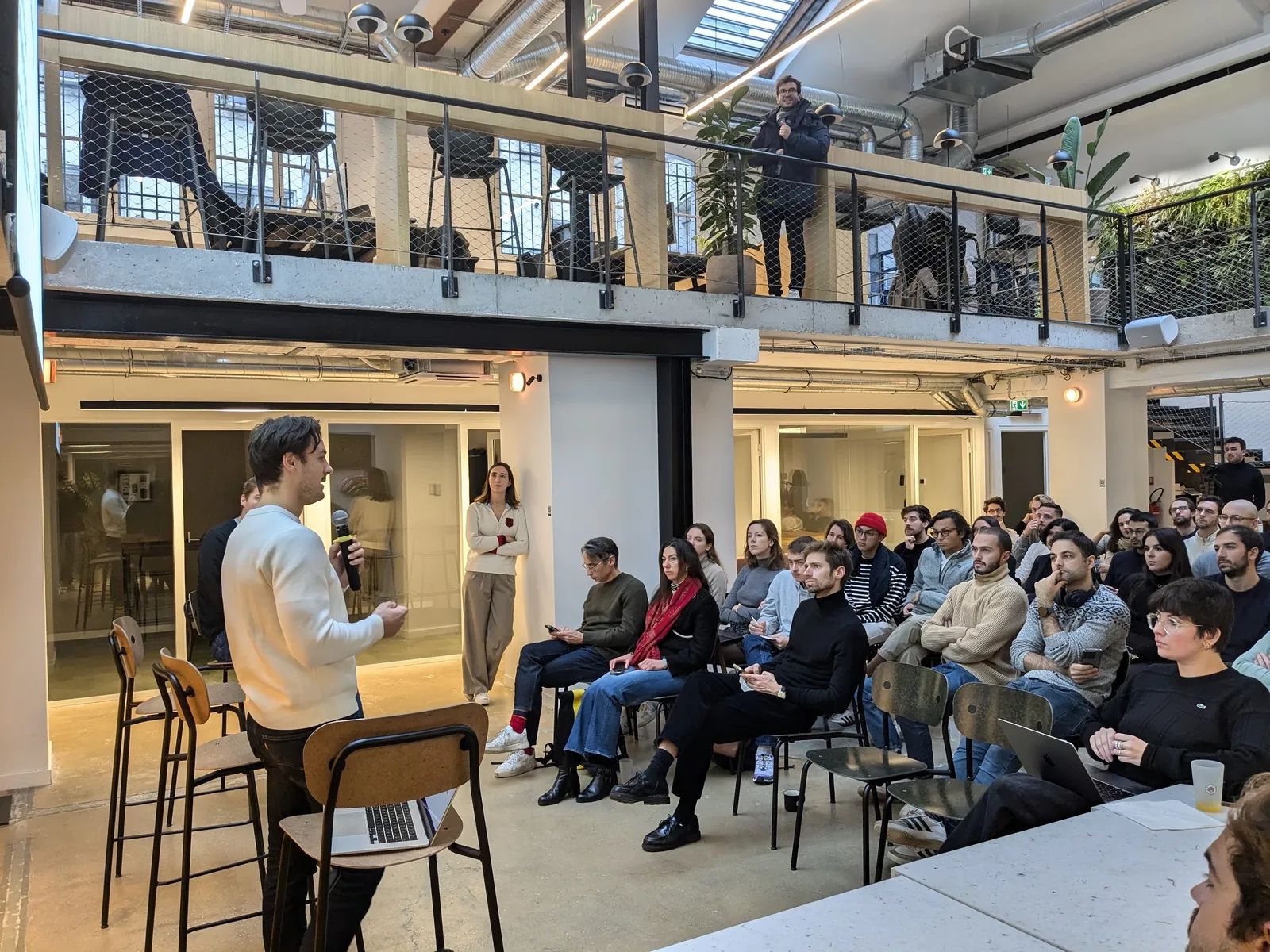 The FullEnrich team at an all-hands