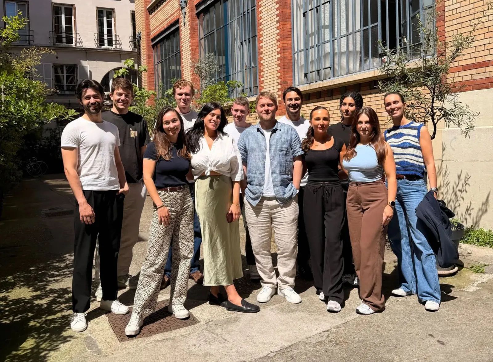 The FullEnrich team together at an offsite